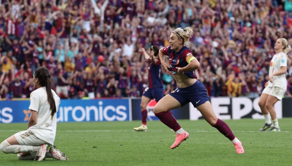 UWCL final: Alexia Putellas shows she's 'queen of Barcelona'