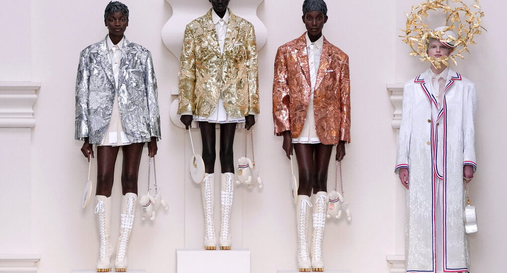 At Paris Couture, Dior and Thom Browne Obtain Olympic High temperature 